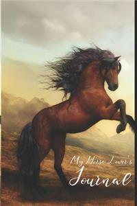 My Horse Lover's Journal