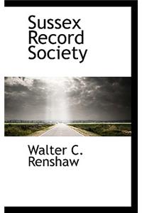Sussex Record Society
