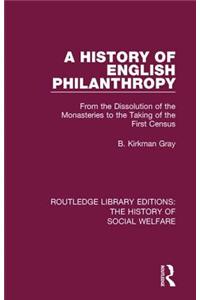 History of English Philanthropy