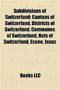 Subdivisions of Switzerland