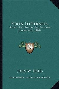 Folia Litteraria