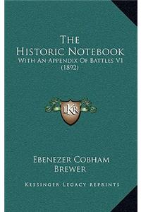 Historic Notebook