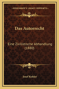 Das Autorrecht