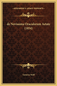 de Novissima Oraculorum Aetate (1854)