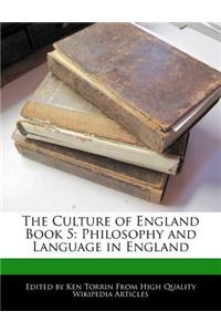 The Culture of England Book 5