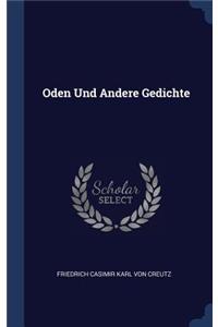 Oden Und Andere Gedichte
