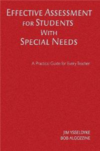 Effective Assessment for Students with Special Needs