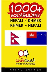 1000+ Nepali - Khmer Khmer - Nepali Vocabulary