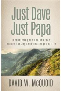 Just Dave, Just Papa: Encountering the God of Grace through the Joys and Challenges of Life