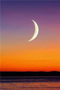 Sunset and the Rising Moon Journal