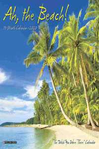 Ah the Beach! 2020 Mini Wall Calendar