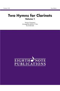 Two Hymns for Clarinets