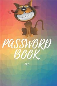 Password Book Cat
