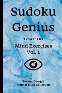 Sudoku Genius Mind Exercises Volume 1