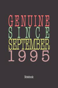 Genuine Since September 1995