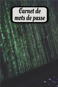 Carnet de mots de passe