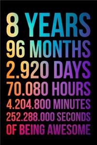 8 Years of Being Awesome