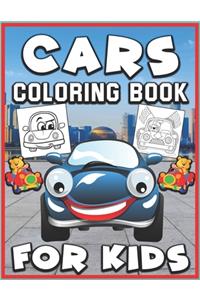 Cars Coloring Book for Kids