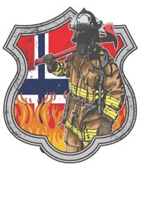 Norwegen Feuerwehrmann