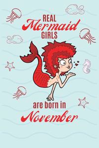 Real Mermaid Girls Are Born In November
