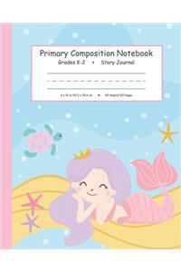 Primary Composition Notebook Grades K-2 Story Journal