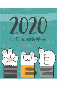 2020 Weekly Monthly Planner: 2020 Daily Weekly Monthly Calendar Planner Schedule Organizer For To Do List Academic Schedule Agenda Logbook Or Student Teacher Organizer Journal N