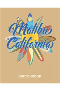 Malibu California Sketchbook