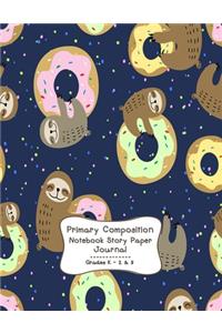 Primary Composition Notebook Story Paper Journal
