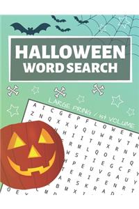 Halloween Word Search