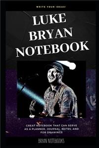 Luke Bryan Notebook