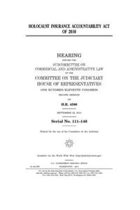 Holocaust Insurance Accountability Act of 2010