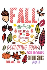 Fall Coloring Book for Babies