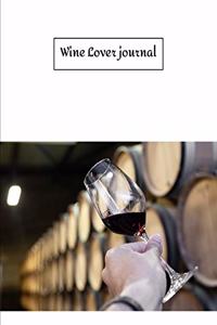 Wine Lover journal