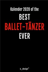 Kalender 2020 für Ballet-Tänzer
