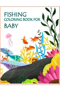 Fishing Coloring Book For Baby