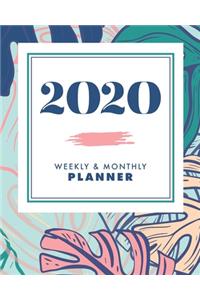 2020 Weekly & Monthly Planner