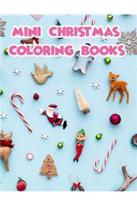 Mini Christmas Coloring Books