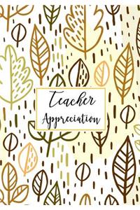 Teacher Appreciation