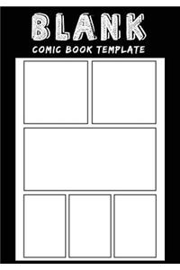 Blank Comic Book Template