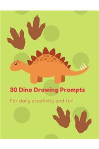 30 Dino Drawing Prompts