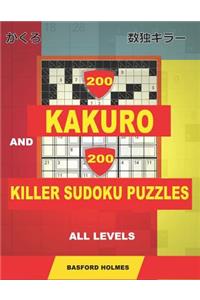 200 Kakuro and 200 Killer Sudoku puzzles all levels.