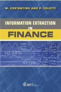 Information Extraction in Finance