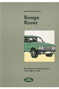 Range Rover Workshop Manual