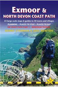 Exmoor & North Devon Coast Path: Trailblazer British Walking