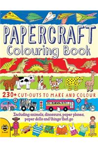Papercraft Colouring Book