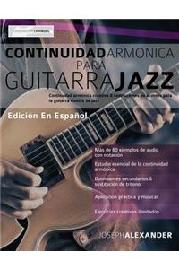 Continuidad armónica para guitarra jazz