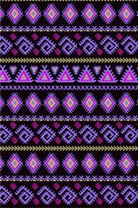 Bullet Journal Notebook Tribal Pattern 12