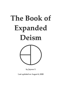 The Book of Expanded Deism