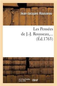Les Pensées de J.-J. Rousseau (Éd.1763)