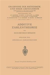 Additive Zahlentheorie